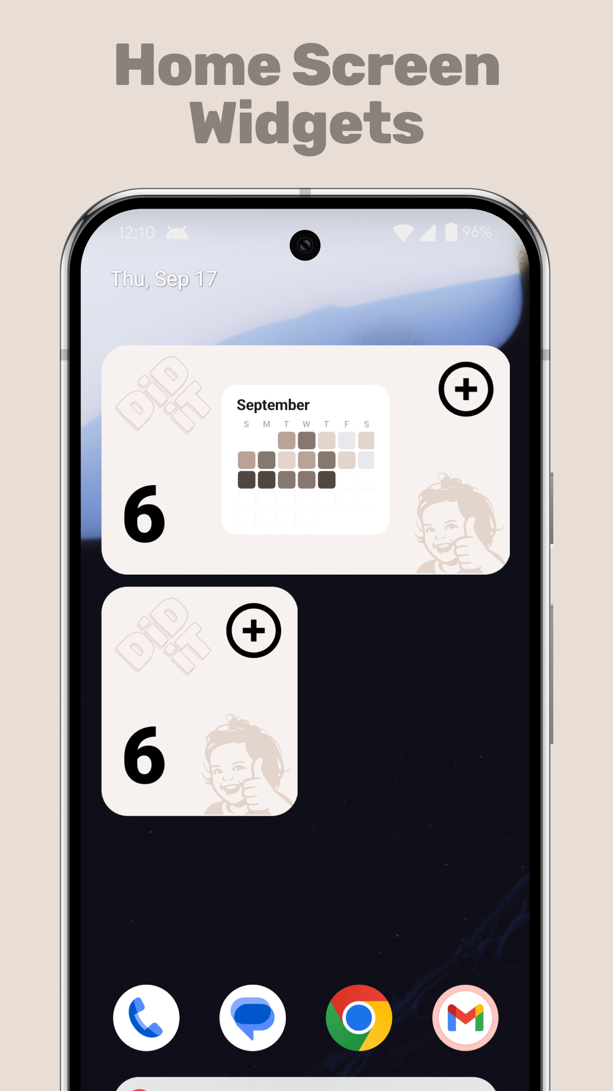 Home Screen Widgets. – Did It on Android